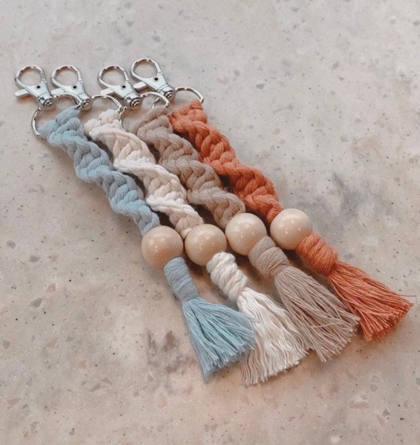 Macrame Twist cheapest Keychains