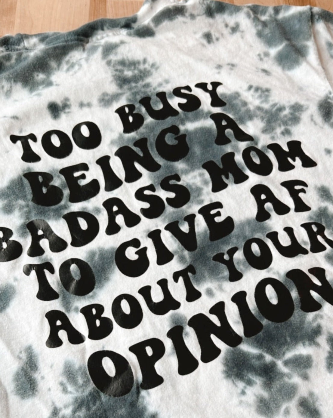 Badass Mom Tie Dye T-Shirt