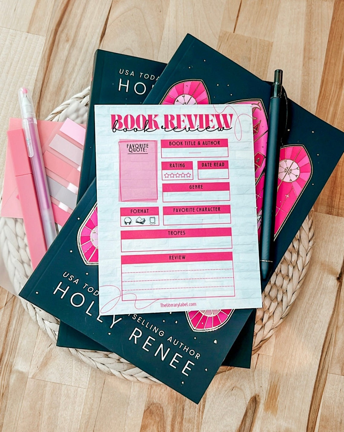 Book Review Notepad