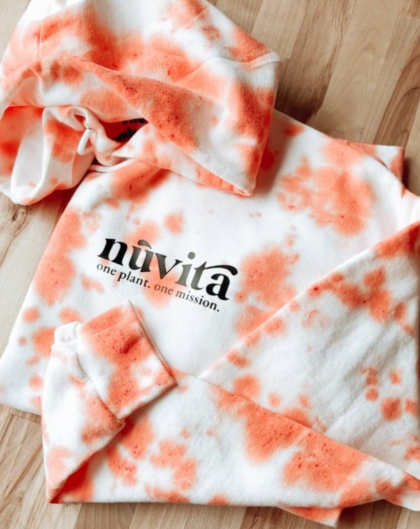 Nuvita one plant. one mission. Tie dye hoodie